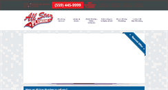 Desktop Screenshot of allstarplumbingfresno.com